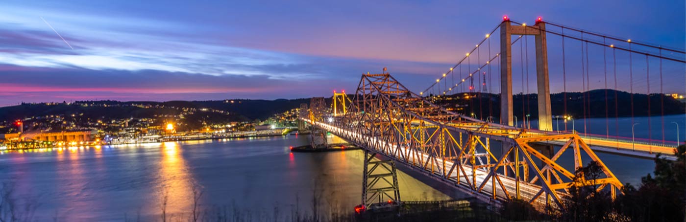 Vallejo Bridge in Costa County, CA