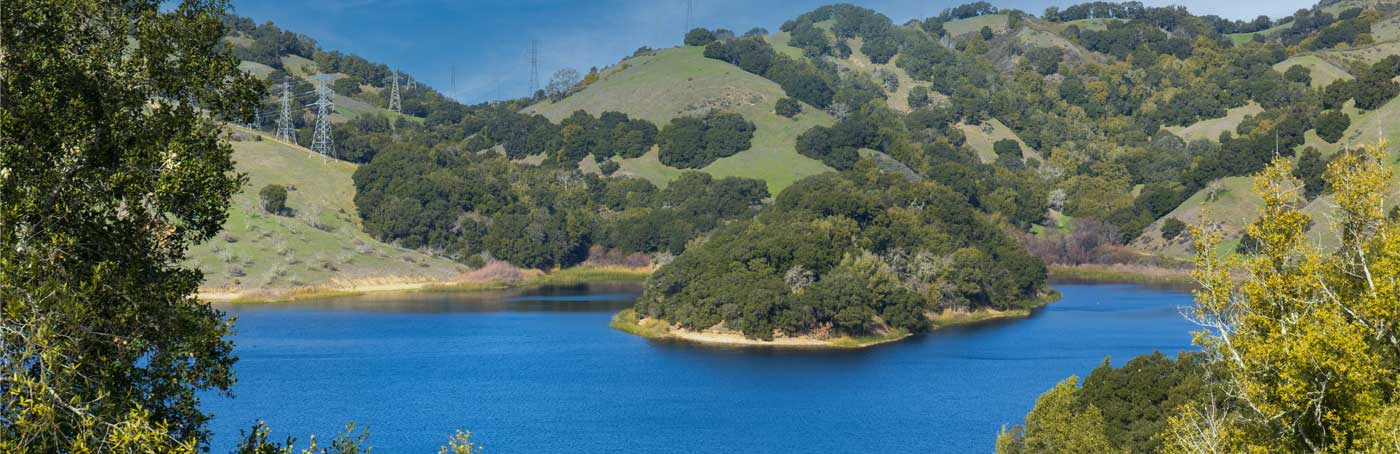 Briones Reservoir in Contra Costa, CA