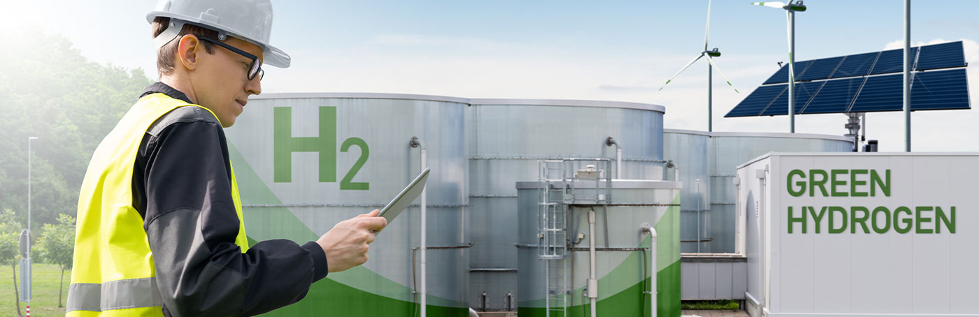 green hydrogen plant and engineer
