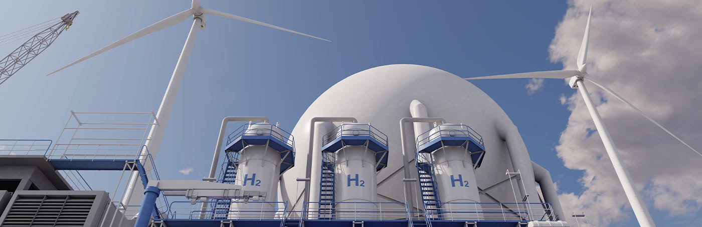 Banner for Electrolyzers (Green Hydrogen)