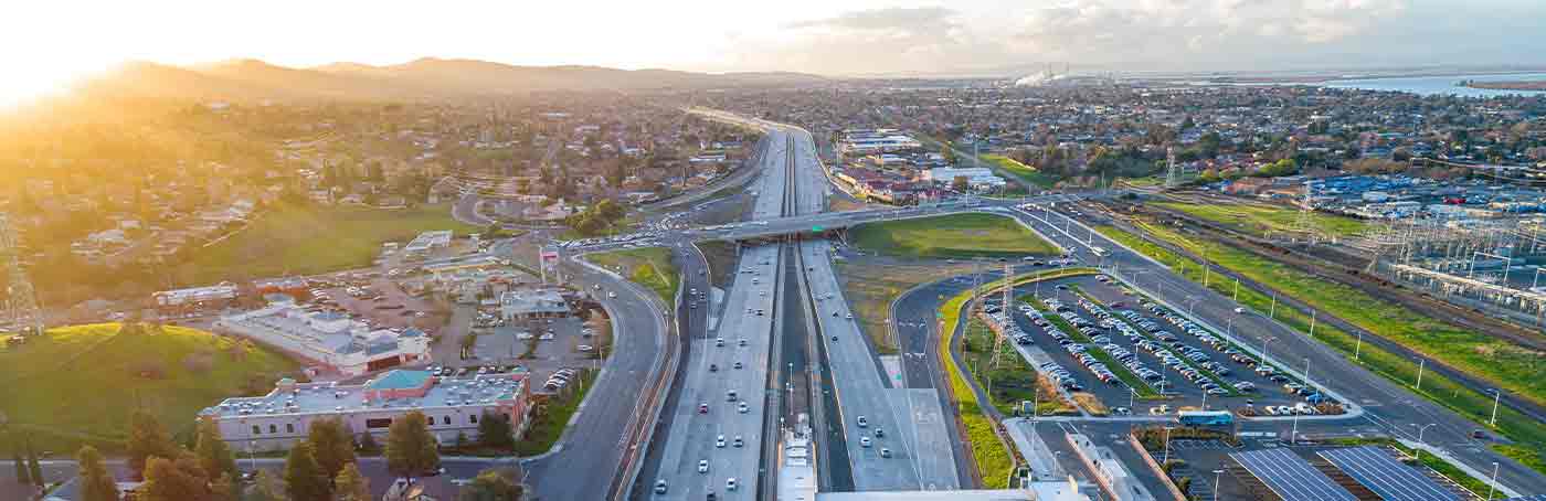 antioch, ca highway and BART