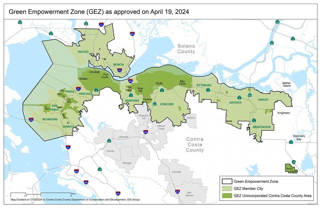 contra costa's green empowerment zone map